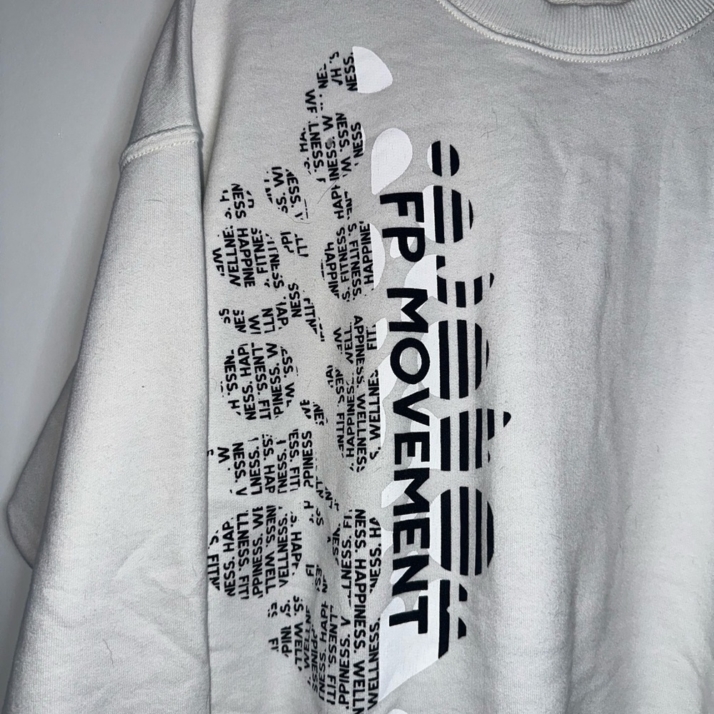 FP Movement Light Gray Sweatshirt